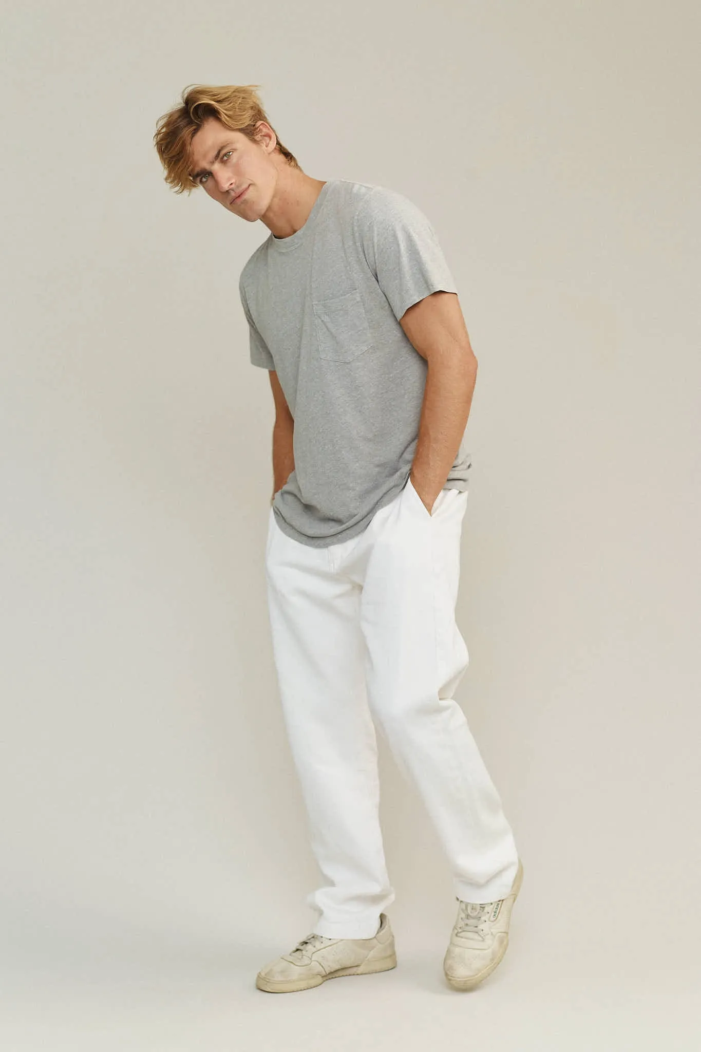 Heathered Jung Pocket Tee sold by Jungmaven product image thumbnail 2