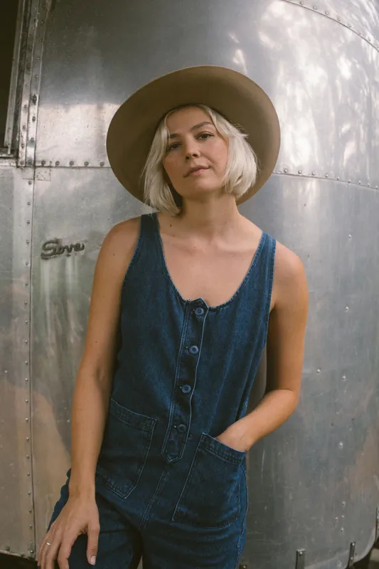 Denim Button Front Jumper sold by Jungmaven