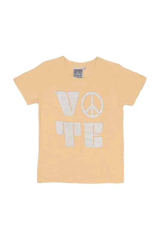 Vote Peace Lorel Tee sold by Jungmaven