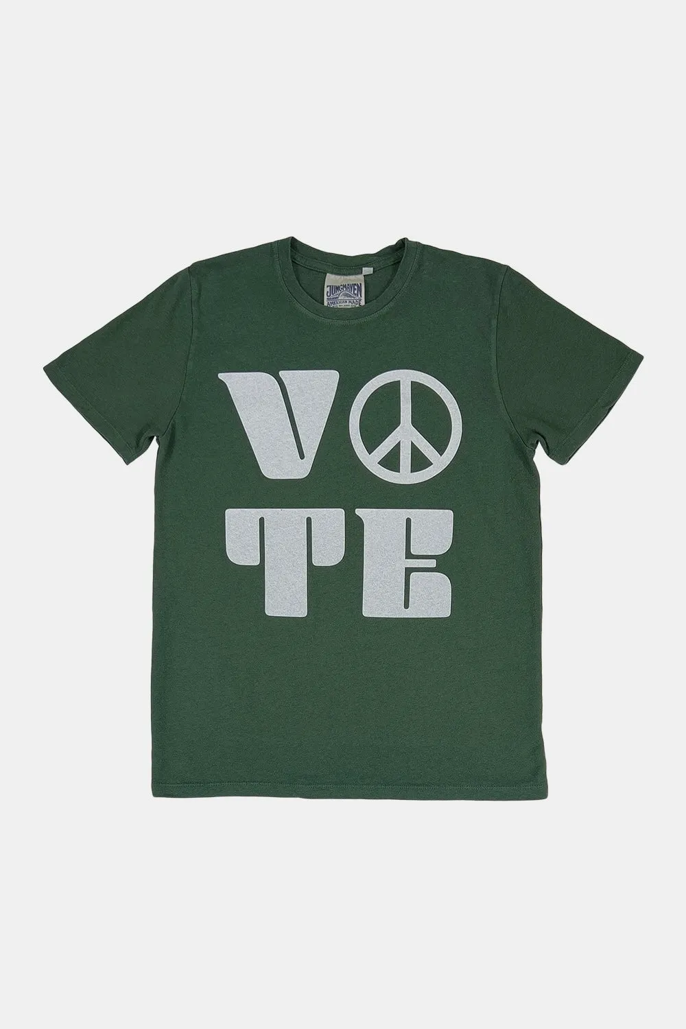 Vote Peace Baja Tee sold by Jungmaven