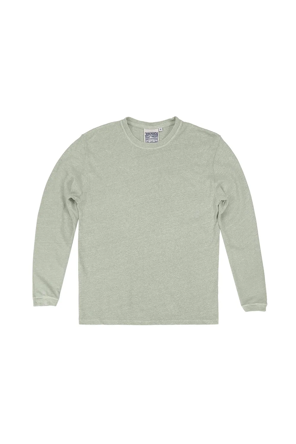 Heathered Baja Long Sleeve Tee sold by Jungmaven product image thumbnail 5