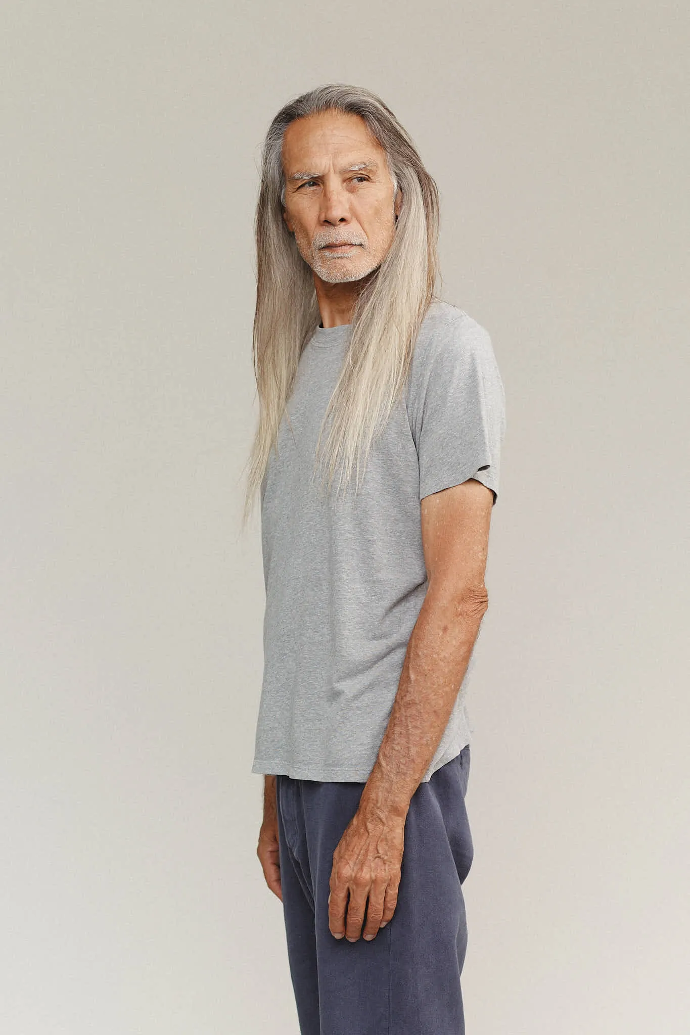 Heathered Jung Tee sold by Jungmaven product image thumbnail 5