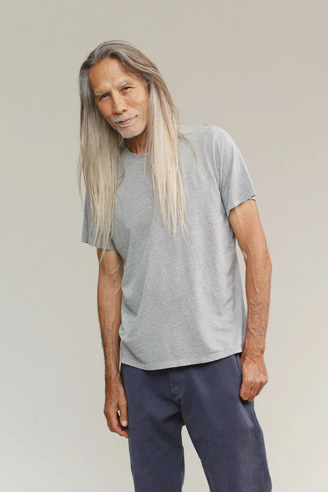 Heathered Jung Tee sold by Jungmaven product image thumbnail 2