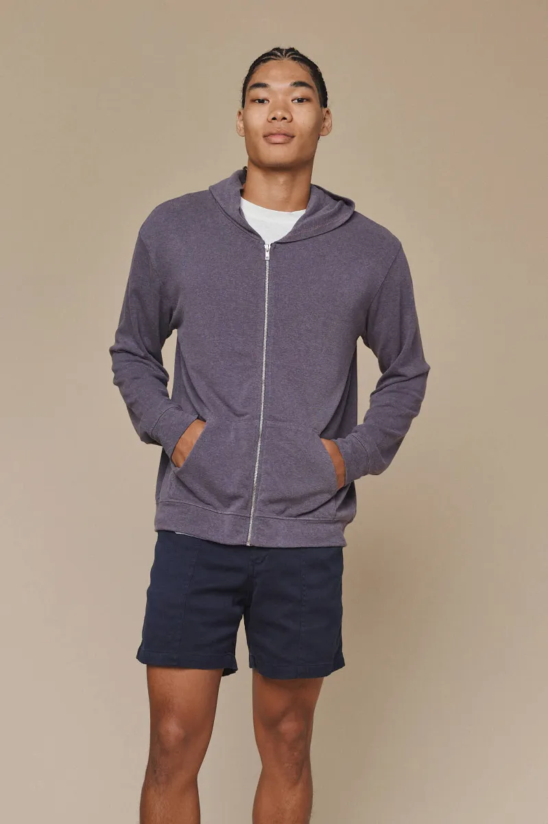 Newport Zip Hooded Long Sleeve sold by Jungmaven
