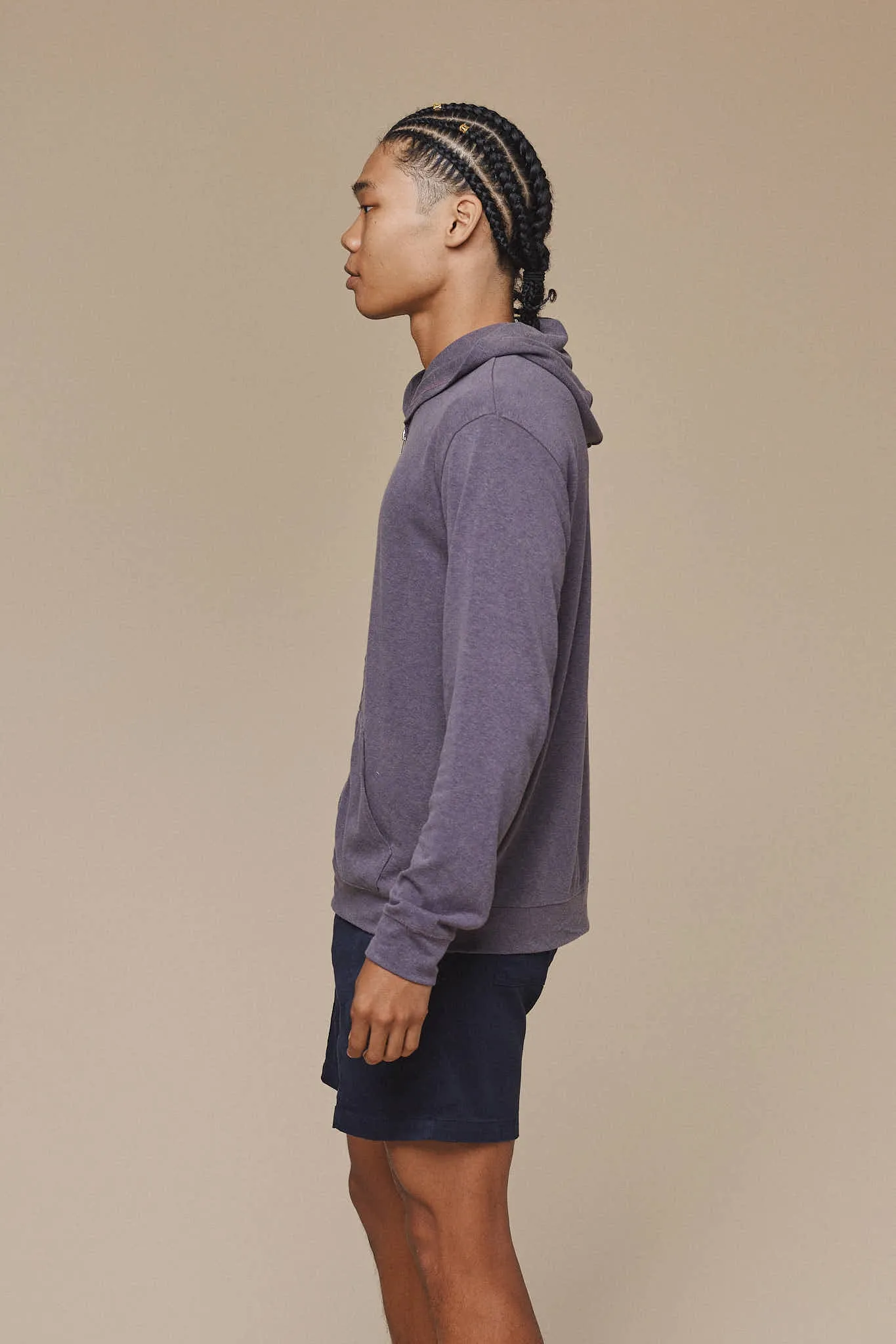 Newport Zip Hooded Long Sleeve sold by Jungmaven product image thumbnail 4