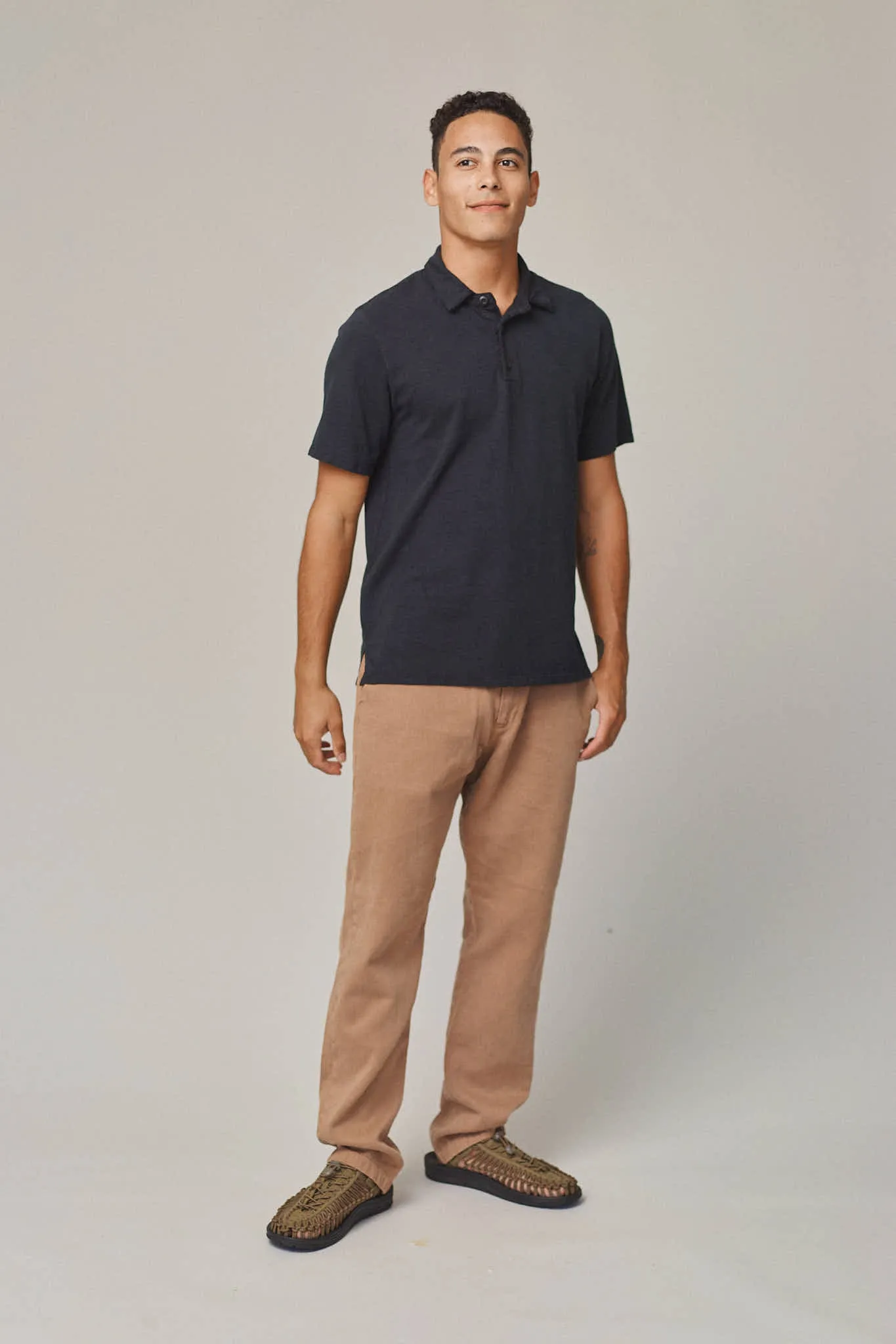 Preston Polo Shirt sold by Jungmaven product image thumbnail 5