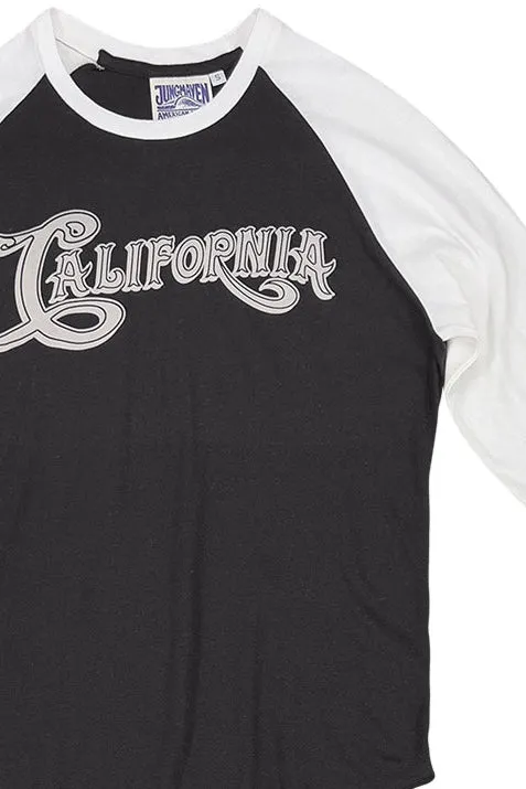 California Stones 3/4 Sleeve Raglan sold by Jungmaven product image thumbnail 4