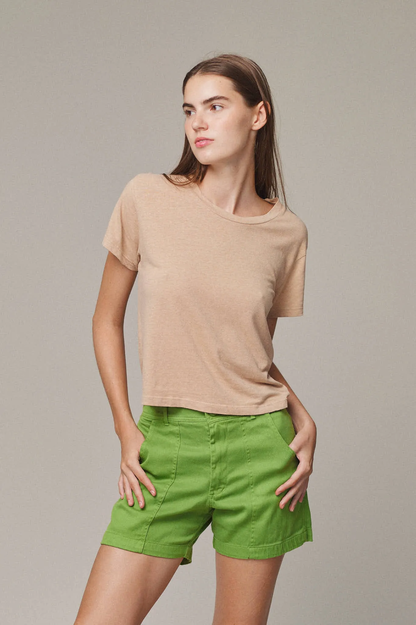 Cropped Lorel Tee sold by Jungmaven product image thumbnail 4