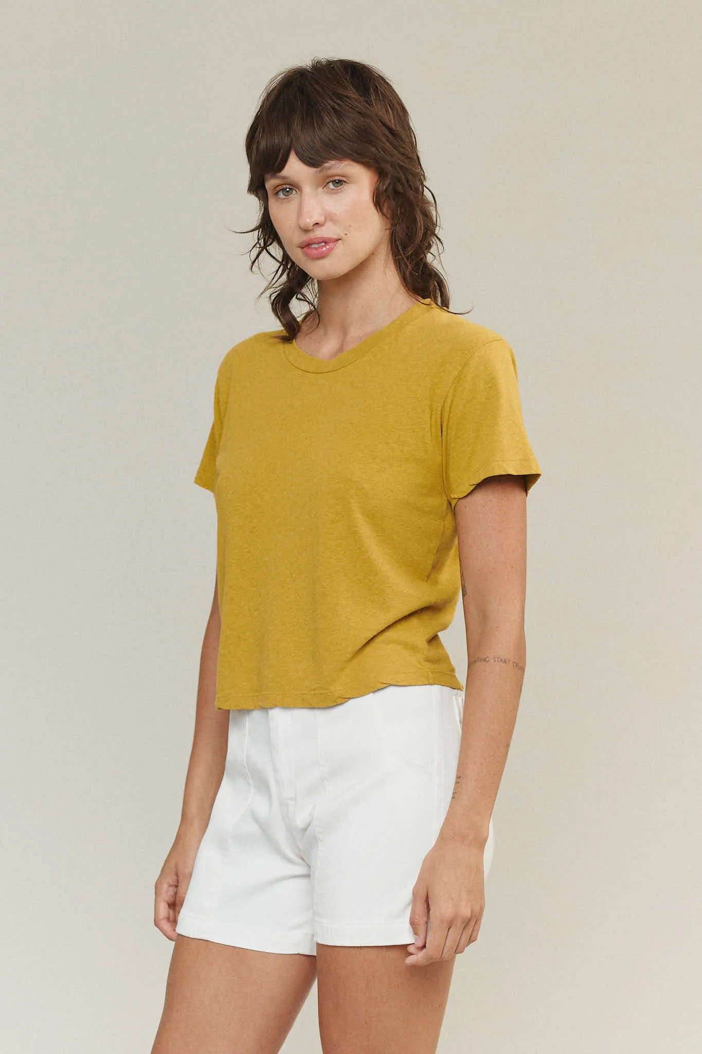 Cropped Lorel Tee sold by Jungmaven product image thumbnail 2