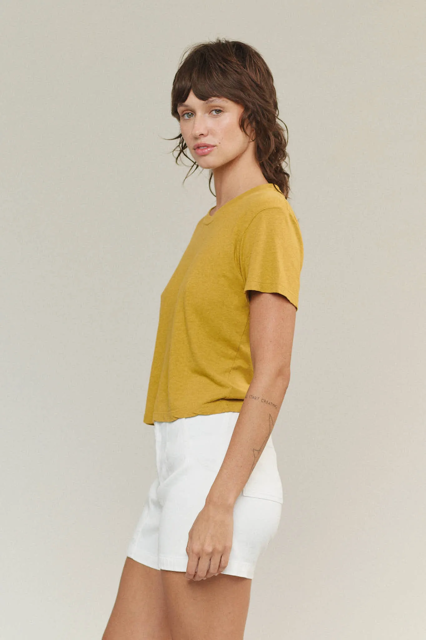 Cropped Lorel Tee sold by Jungmaven product image thumbnail 5