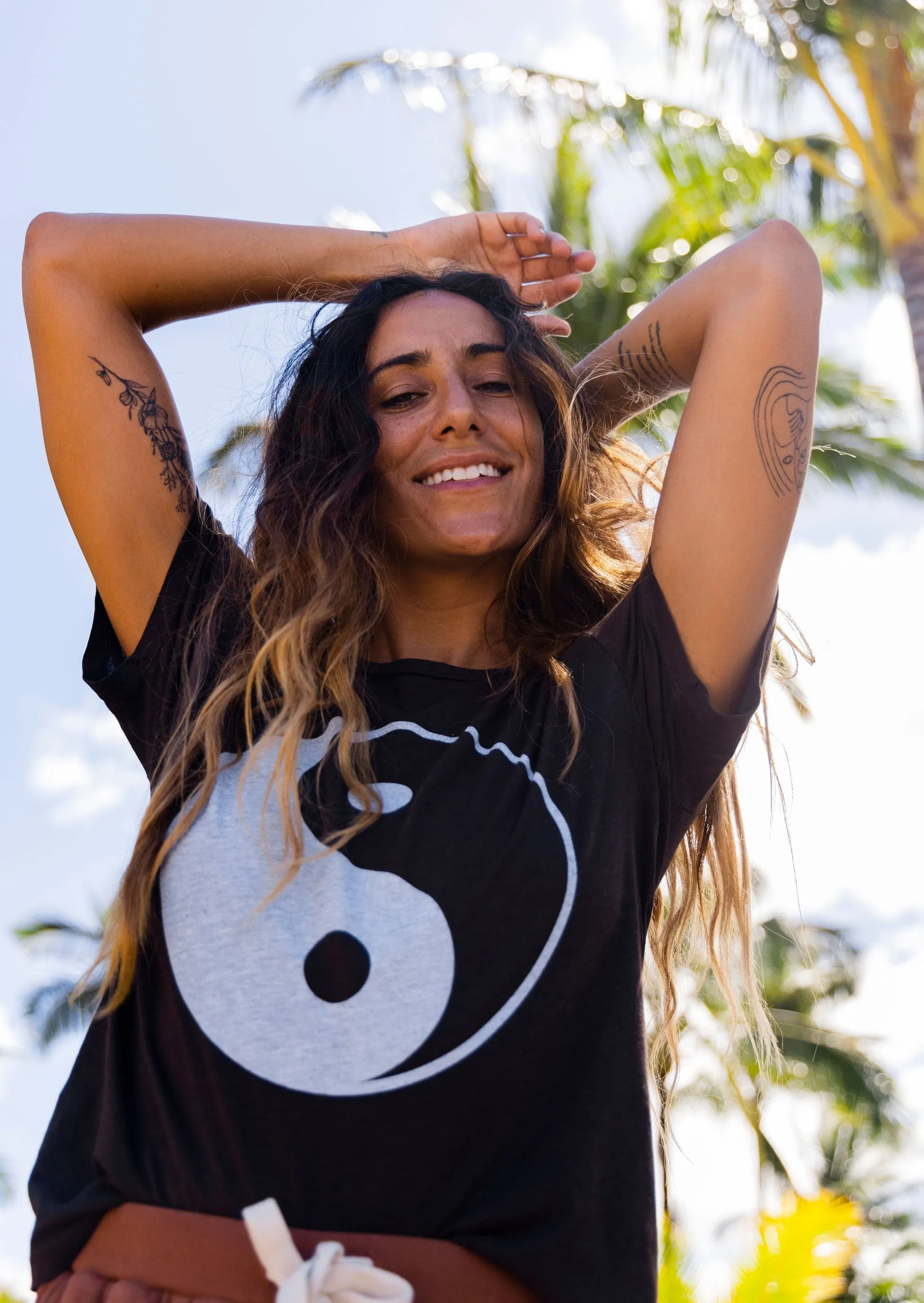 Yin Yang Ojai Tee sold by Jungmaven product image thumbnail 4