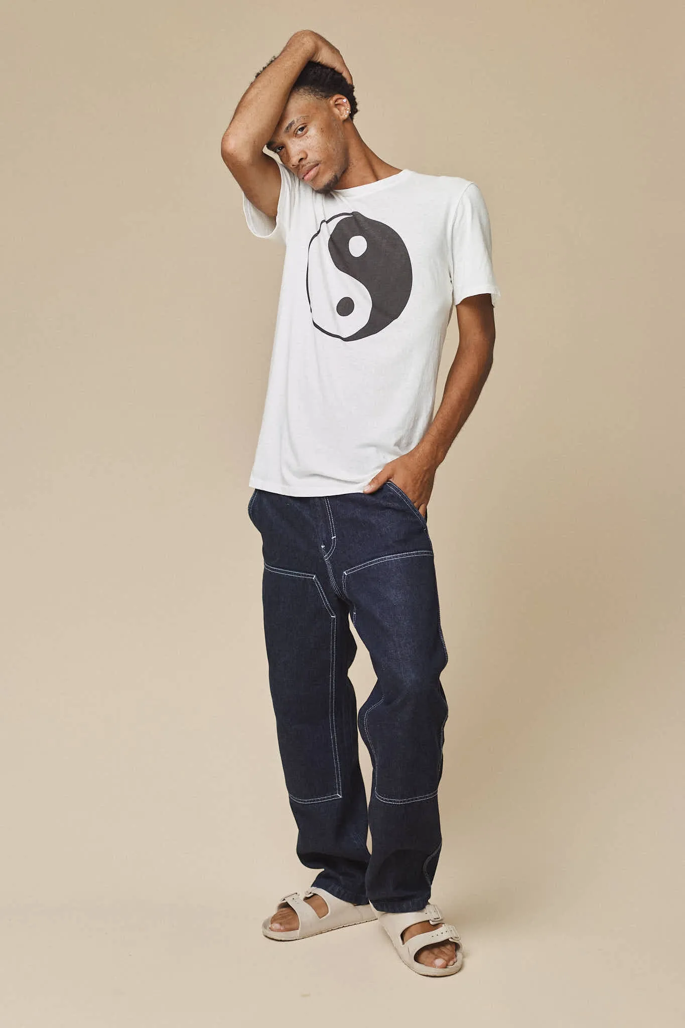 Yin Yang Basic Tee sold by Jungmaven