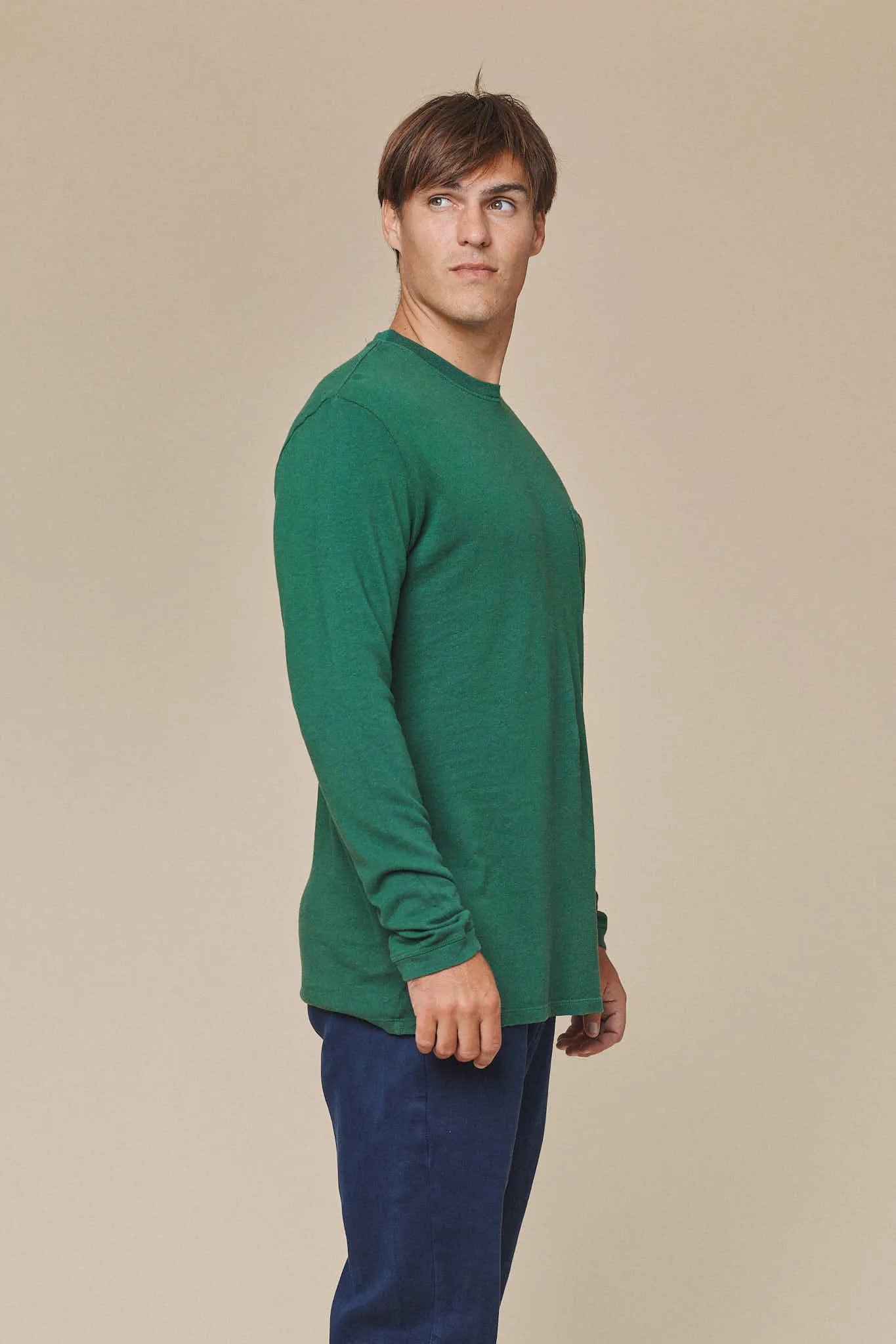 Baja Long Sleeve Pocket Tee sold by Jungmaven product image thumbnail 4