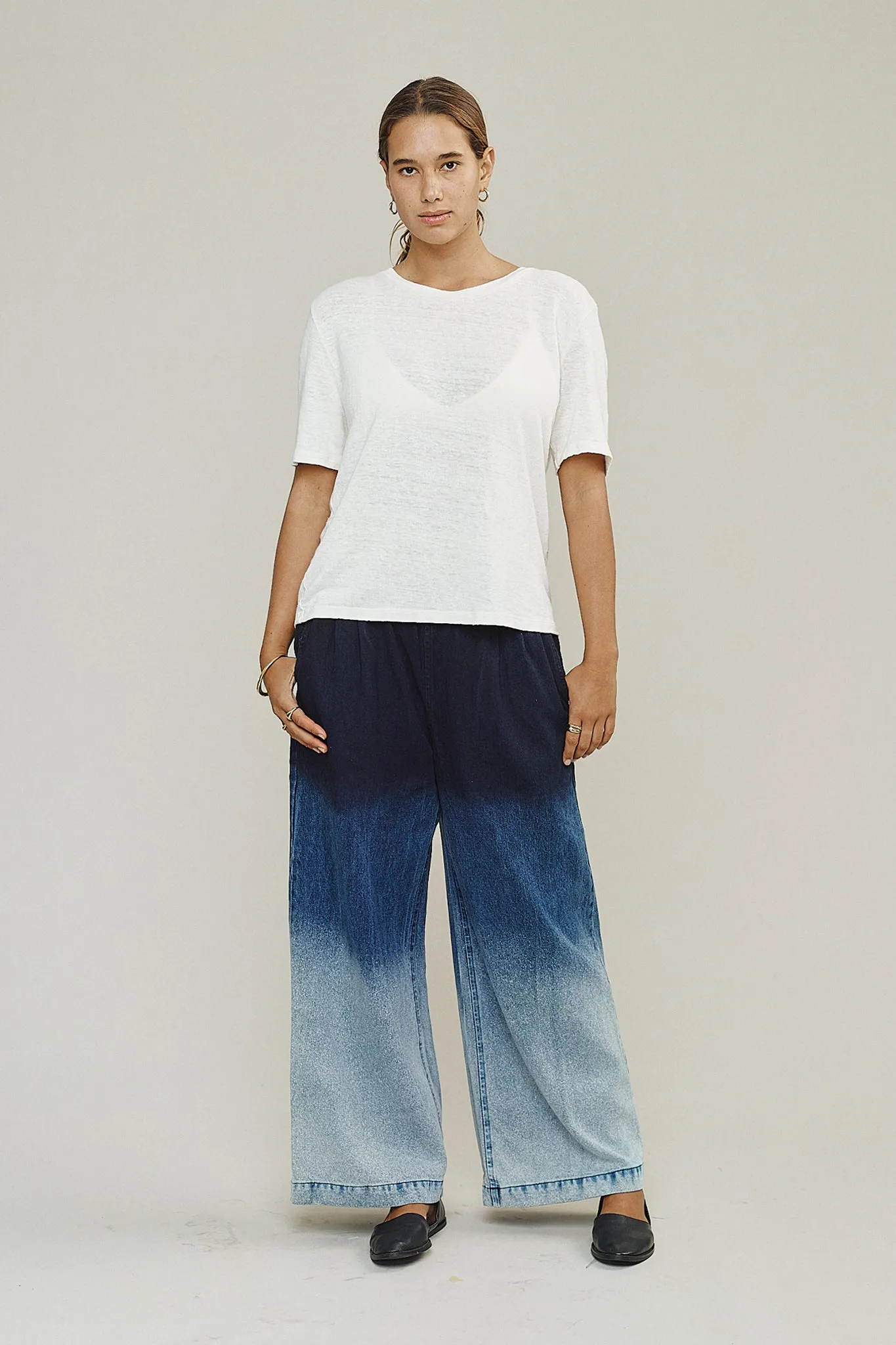 Ombre Disco Denim Pant sold by Jungmaven product image thumbnail 3