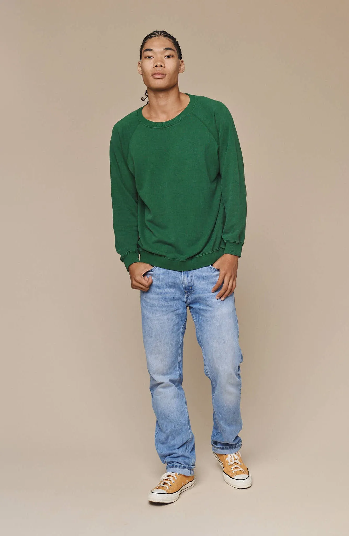 Bonfire Raglan Sweatshirt - Sale Colors sold by Jungmaven product image thumbnail 3
