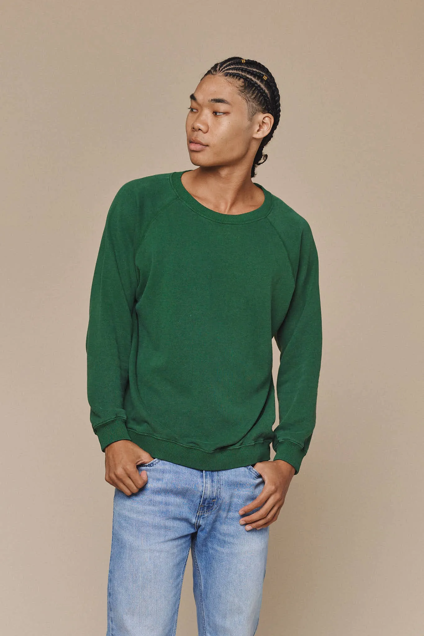 Bonfire Raglan Sweatshirt - Sale Colors sold by Jungmaven product image thumbnail 2