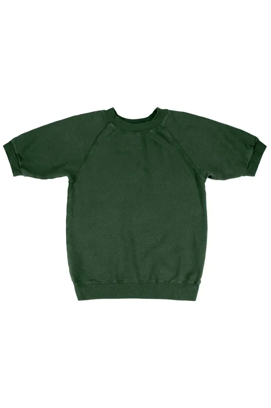 Short Sleeve Raglan Fleece Sweatshirt - Sale Colors sold by Jungmaven