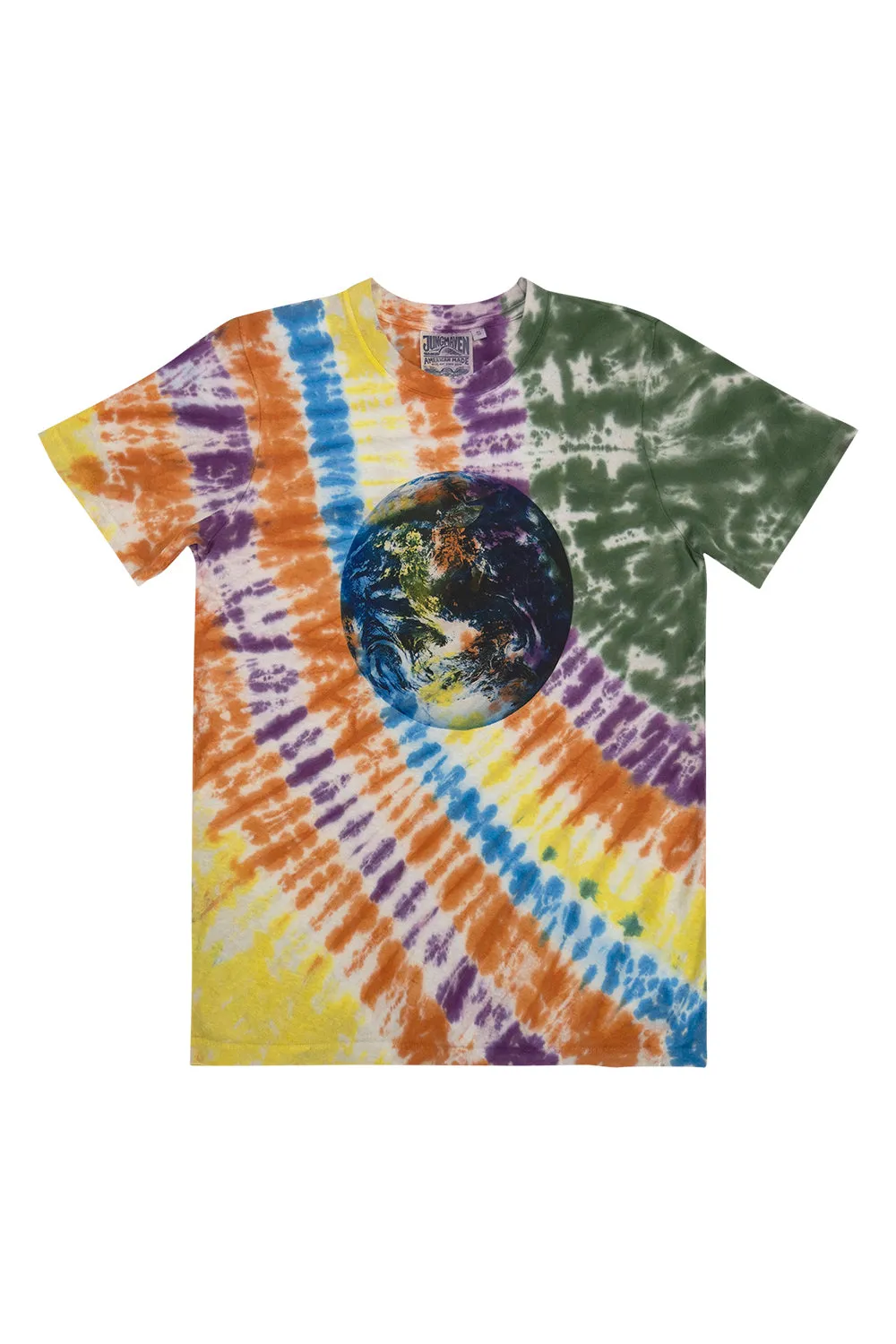 Earth Tie Dyed Jung Tee sold by Jungmaven