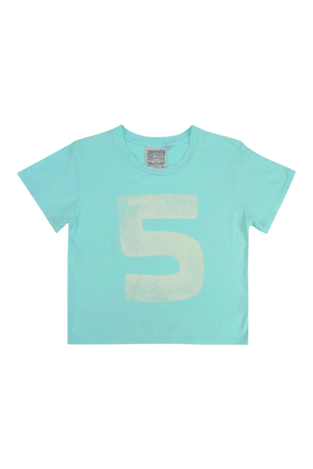 "5" Cropped Lorel Tee sold by Jungmaven product image thumbnail 4