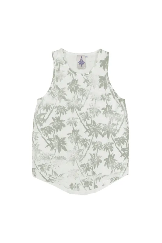 Palms Playa Tank Top - 100% Hemp sold by Jungmaven