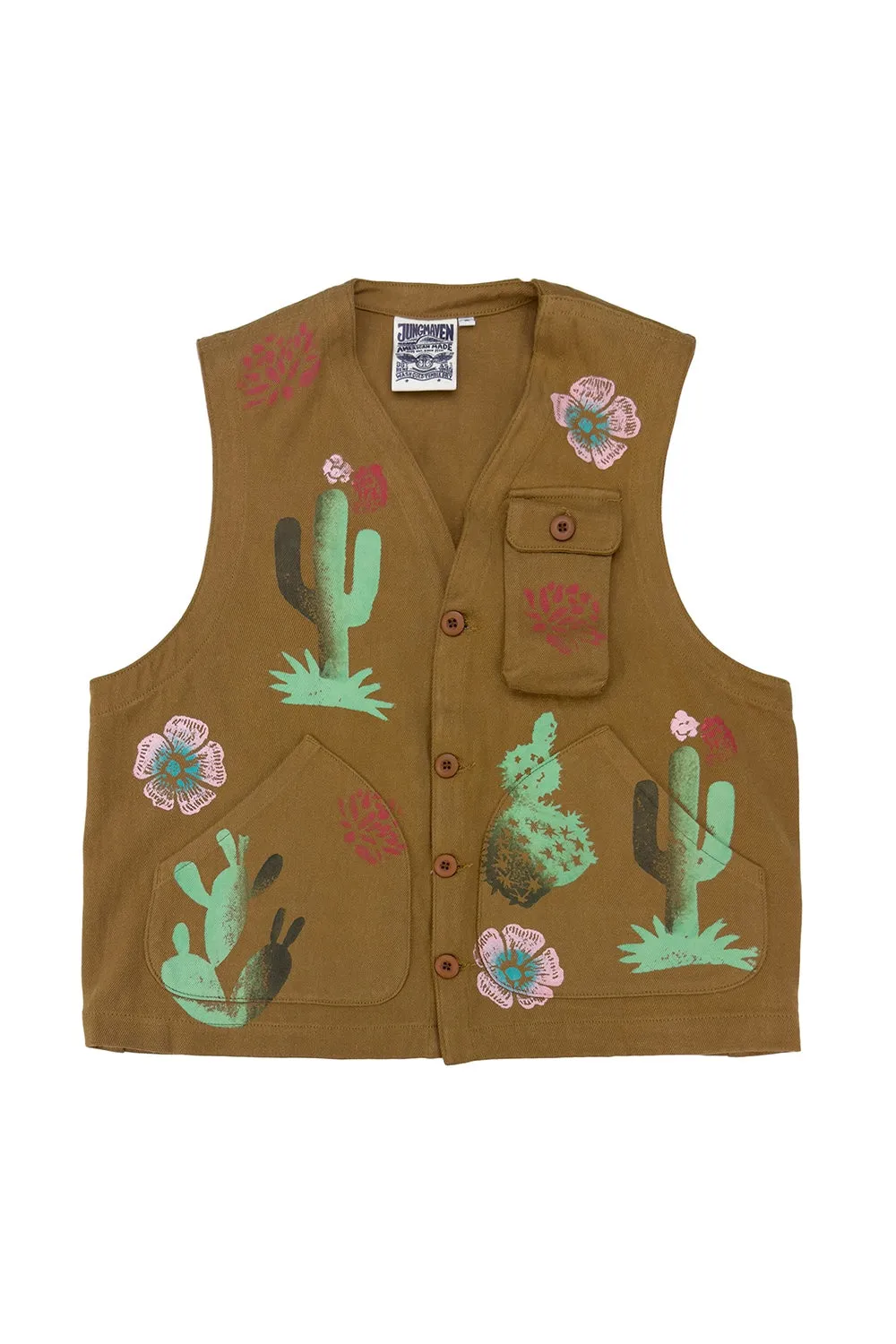 Desert Floral Falcon Vest sold by Jungmaven product image thumbnail 4