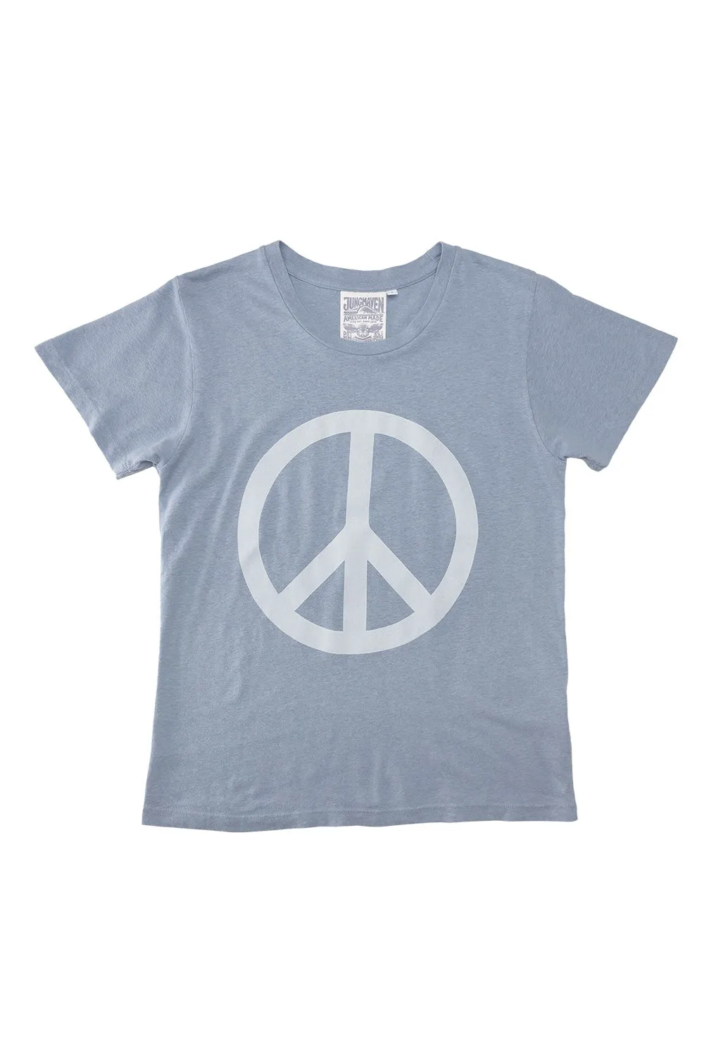 Peace Lorel Tee sold by Jungmaven