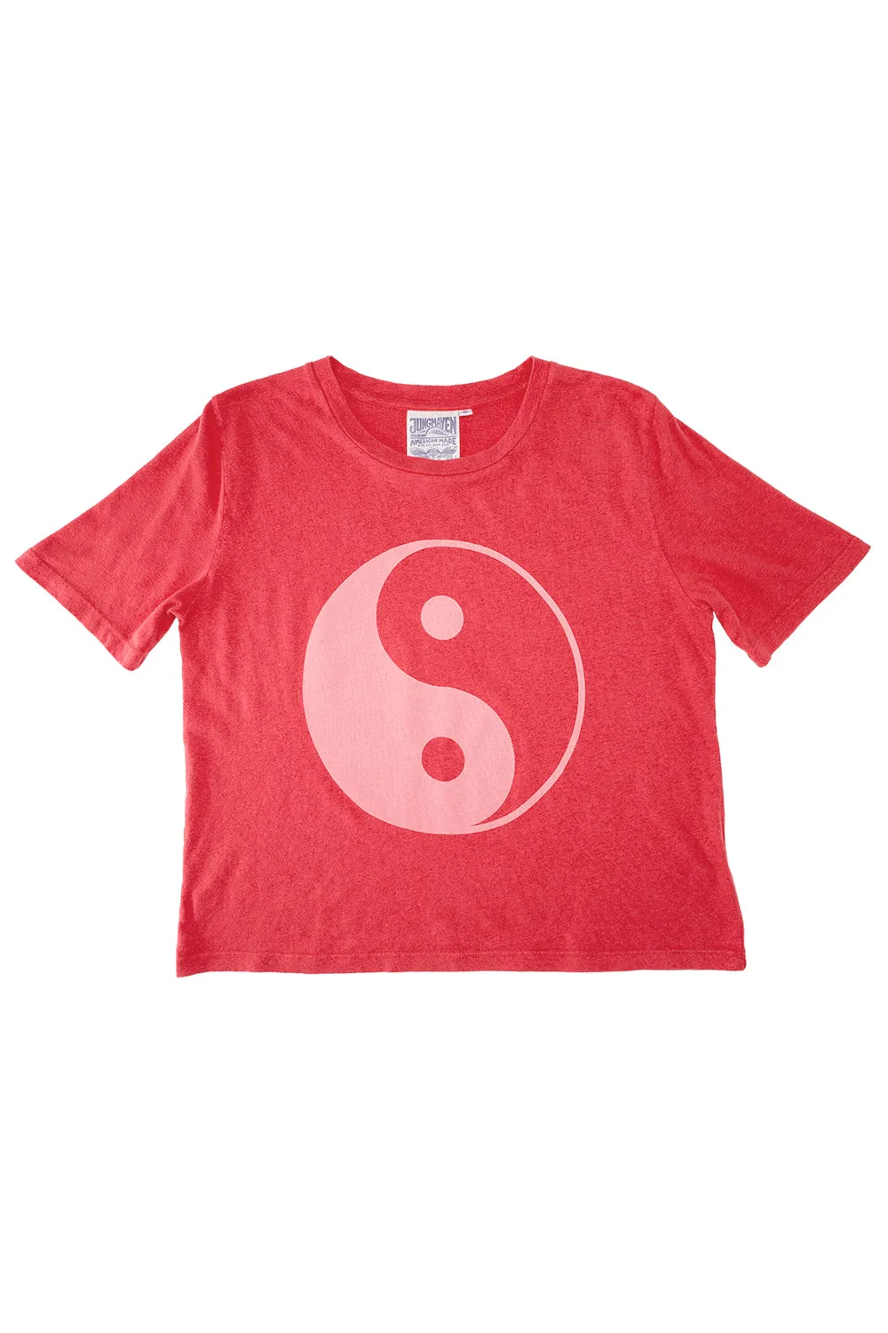 Yin Yang Silverlake Cropped Tee sold by Jungmaven product image thumbnail 2