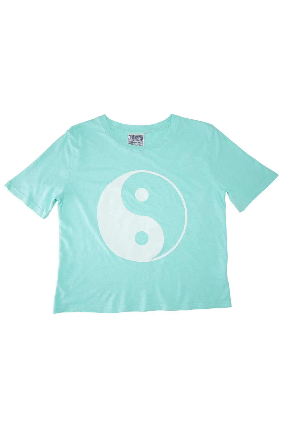 Yin Yang Silverlake Cropped Tee sold by Jungmaven