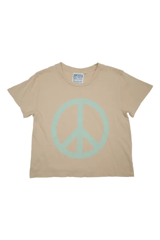 Peace Cropped Ojai Tee sold by Jungmaven