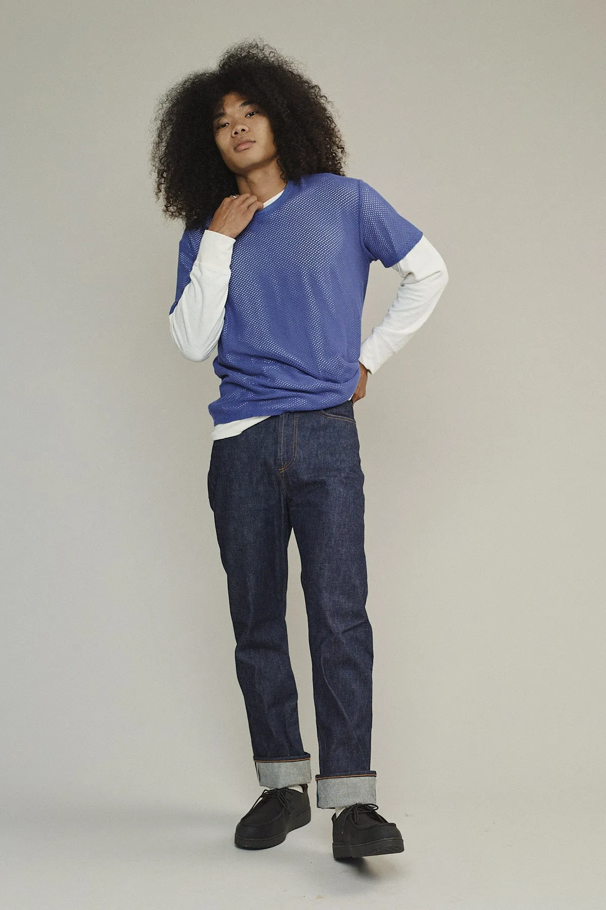 Highline Mesh Tee sold by Jungmaven product image thumbnail 4