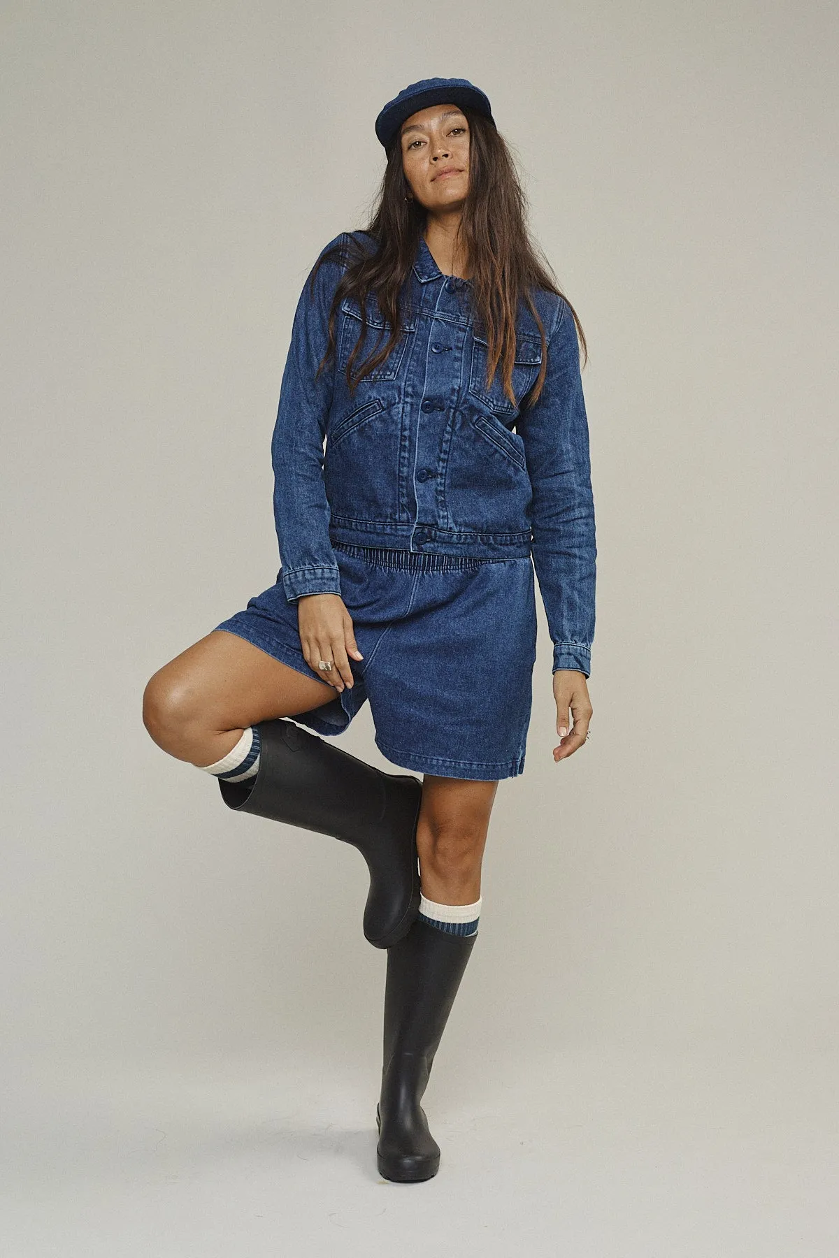 Celeste Denim Jacket sold by Jungmaven