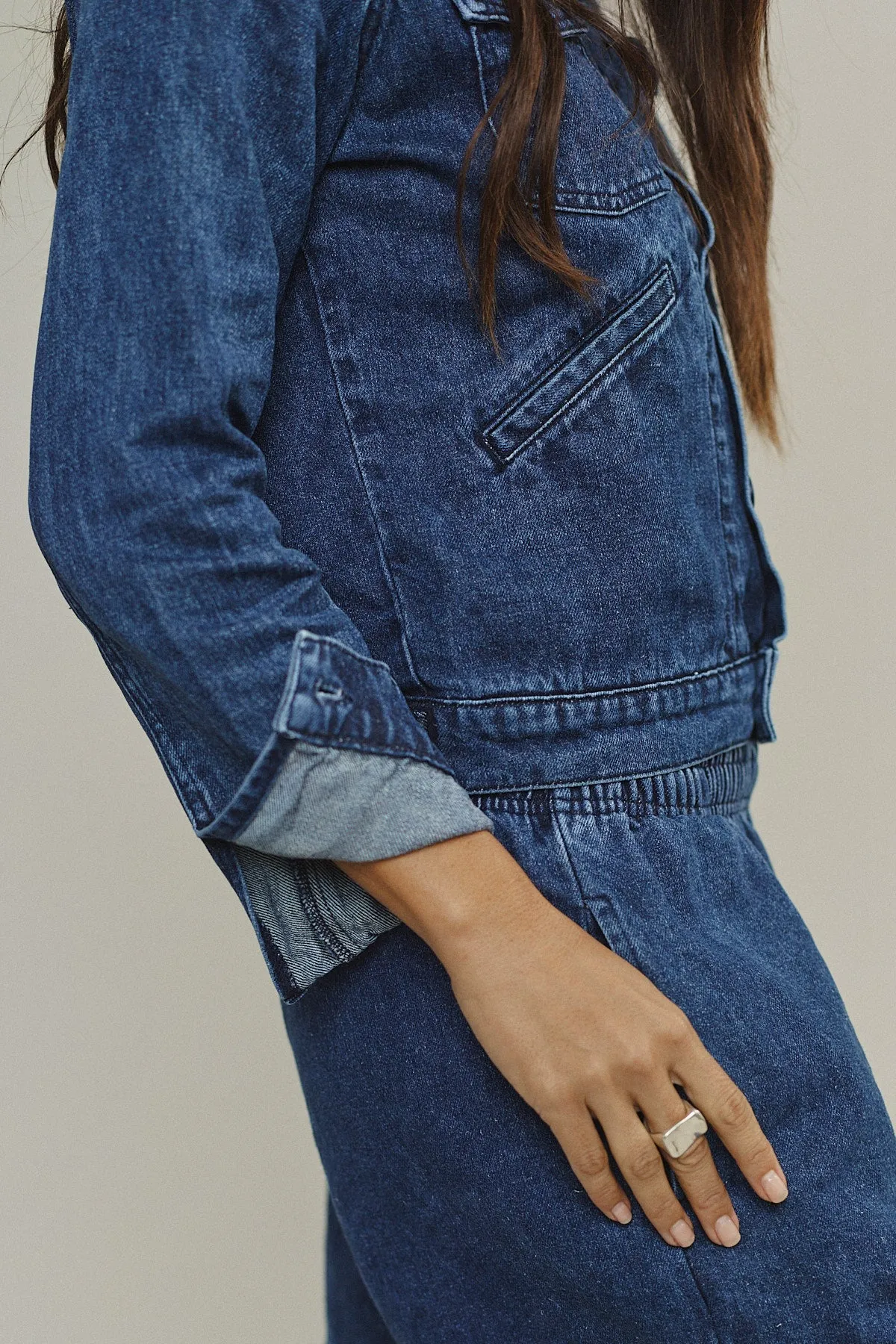 Celeste Denim Jacket sold by Jungmaven product image thumbnail 5