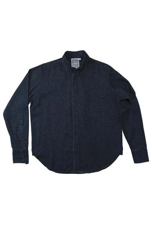 Denim Catalina Button Down Shirt sold by Jungmaven