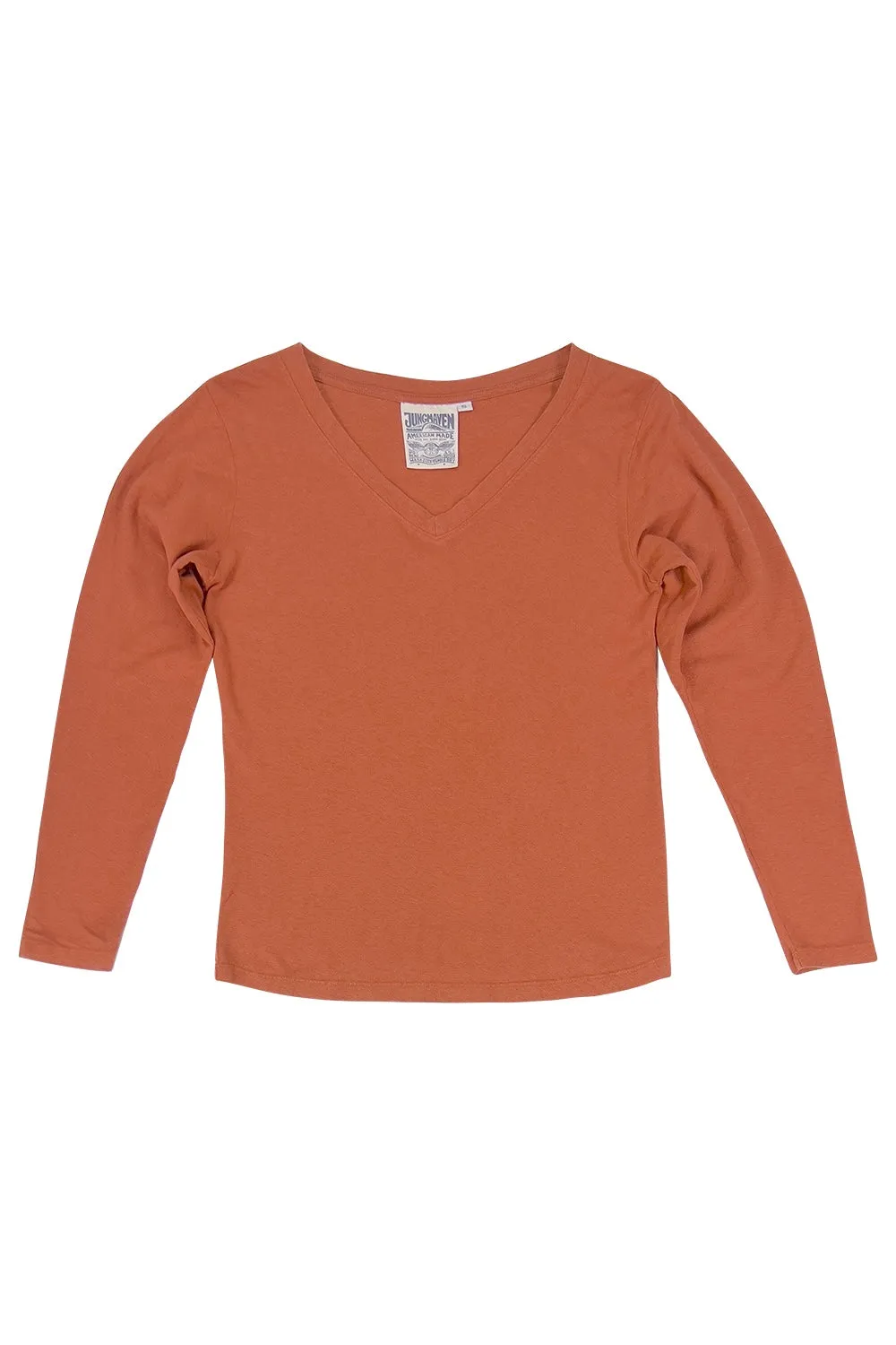 Finch Long Sleeve V-neck - Sale Colors sold by Jungmaven product image thumbnail 3