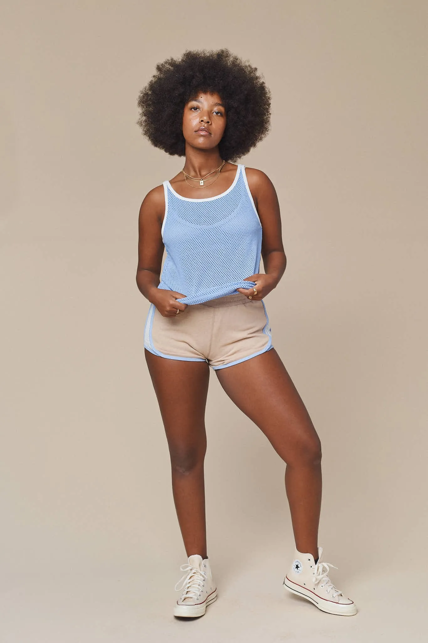 Calobo Mesh Tank - Sale Colors sold by Jungmaven product image thumbnail 3