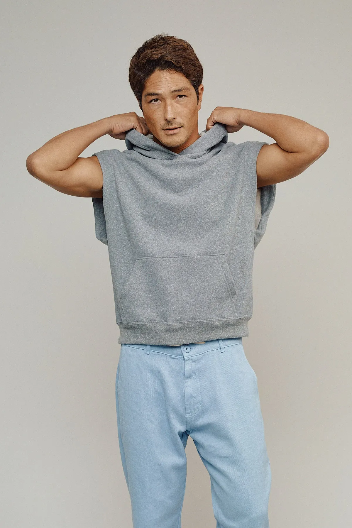 Heathered Balboa Hooded Sweatshirt sold by Jungmaven product image thumbnail 3