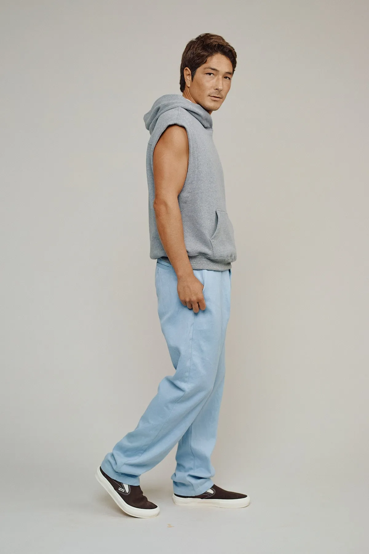 Heathered Balboa Hooded Sweatshirt sold by Jungmaven product image thumbnail 5