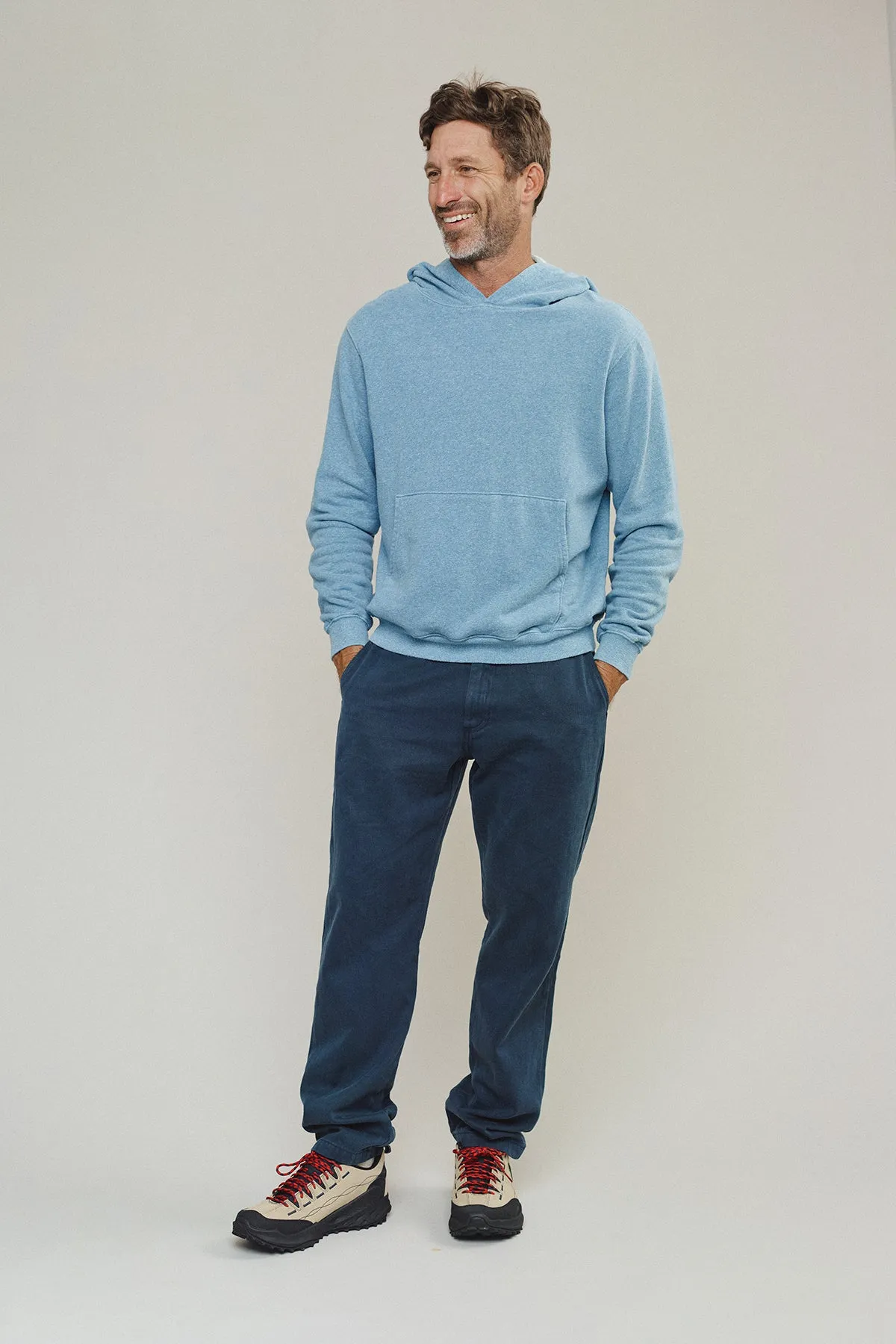 Heathered Powell Hooded Sweatshirt sold by Jungmaven