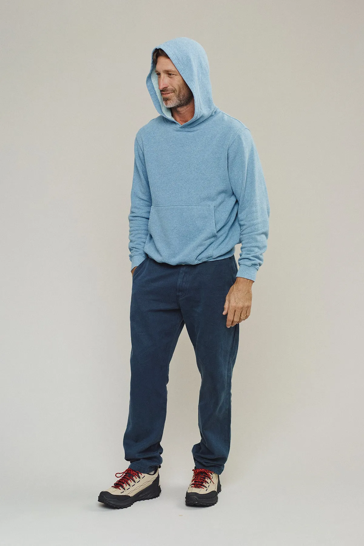 Heathered Powell Hooded Sweatshirt sold by Jungmaven product image thumbnail 3