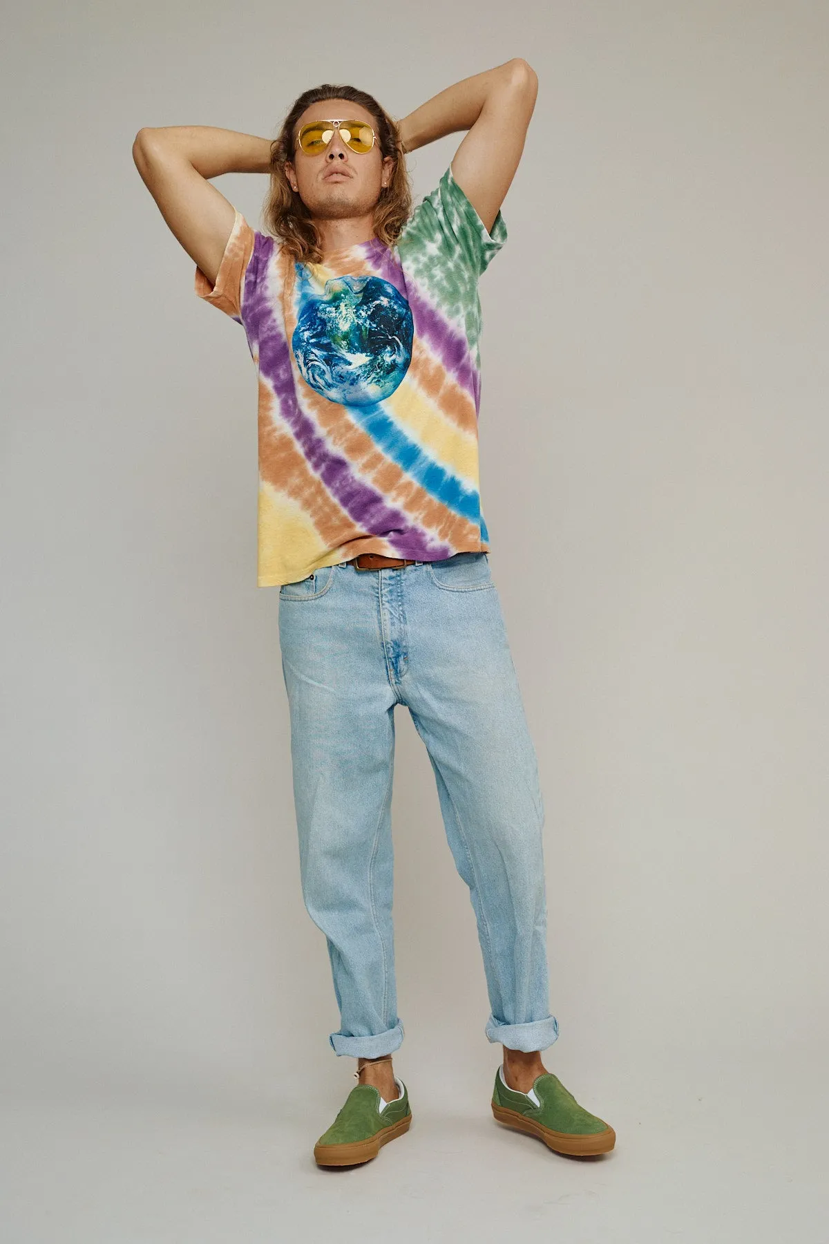 Earth Tie Dyed Jung Tee sold by Jungmaven product image thumbnail 4