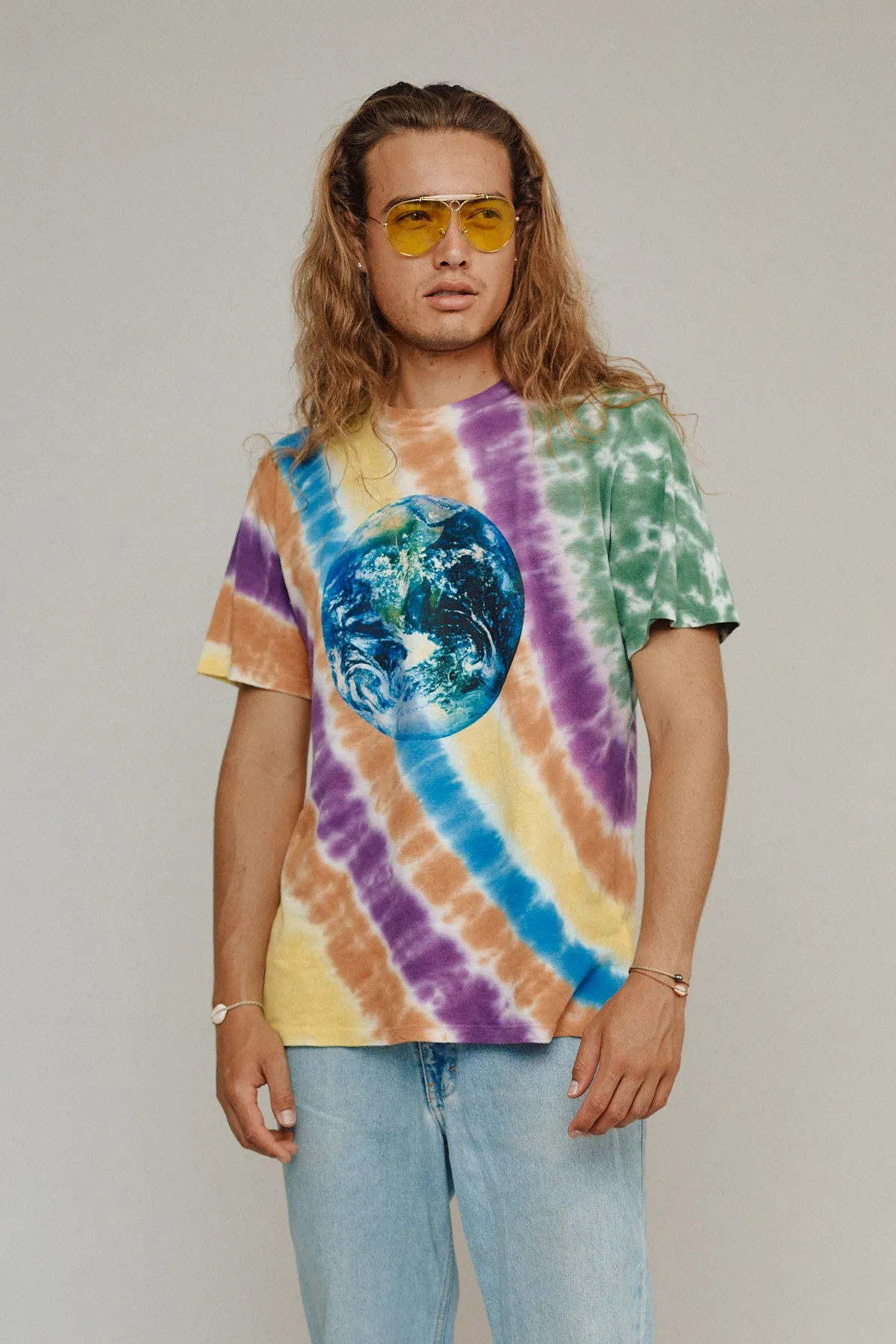 Earth Tie Dyed Jung Tee sold by Jungmaven