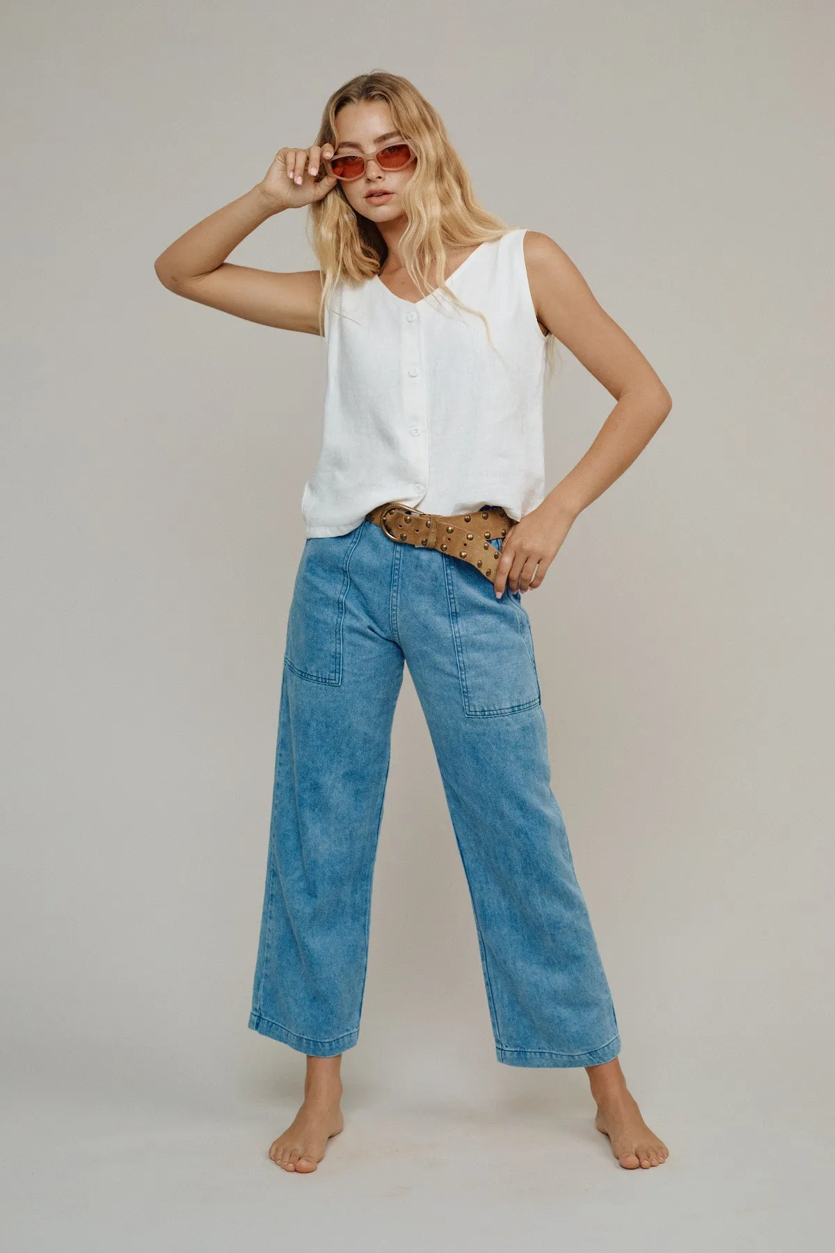 Skyline 100% Hemp Vest sold by Jungmaven product image thumbnail 3