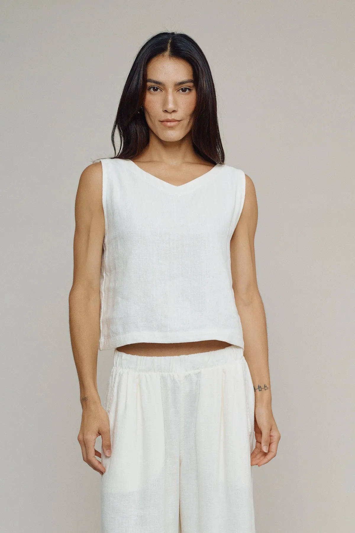 Teton 100% Hemp Tank sold by Jungmaven product image thumbnail 3
