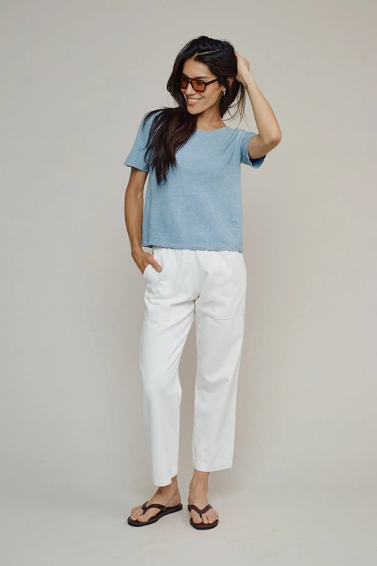 Loma Pique Tee sold by Jungmaven product image thumbnail 2