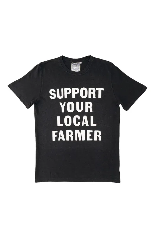 Support Your Local Farmer Baja Tee made by Jungmaven