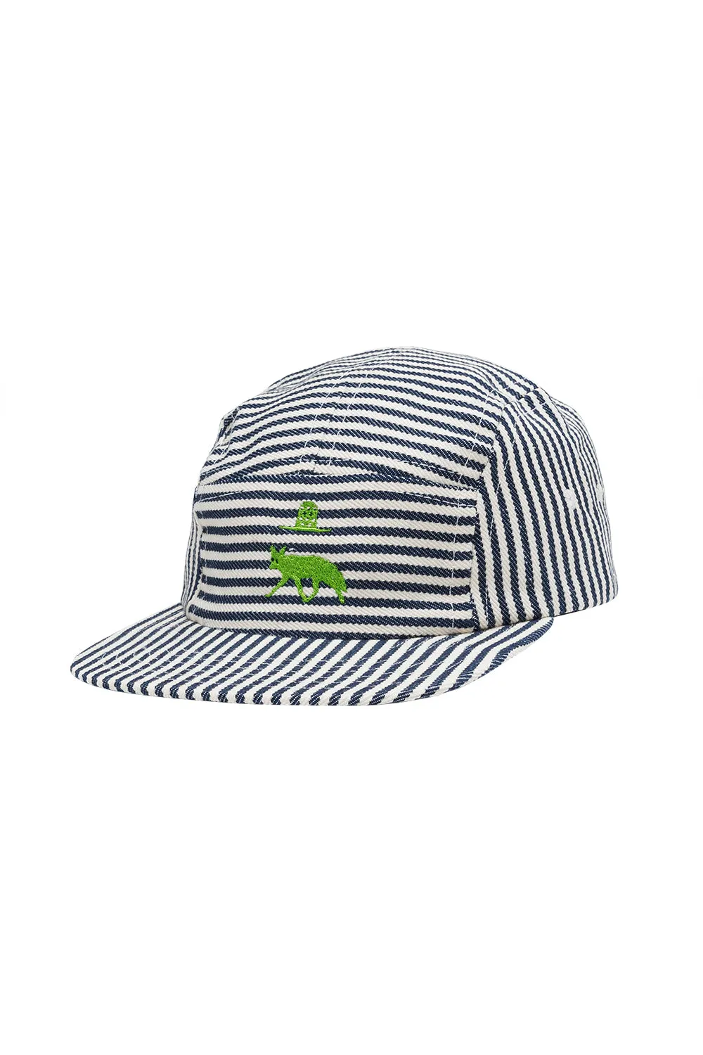 Coyote Hickory Stripe Cap sold by Jungmaven product image thumbnail 3