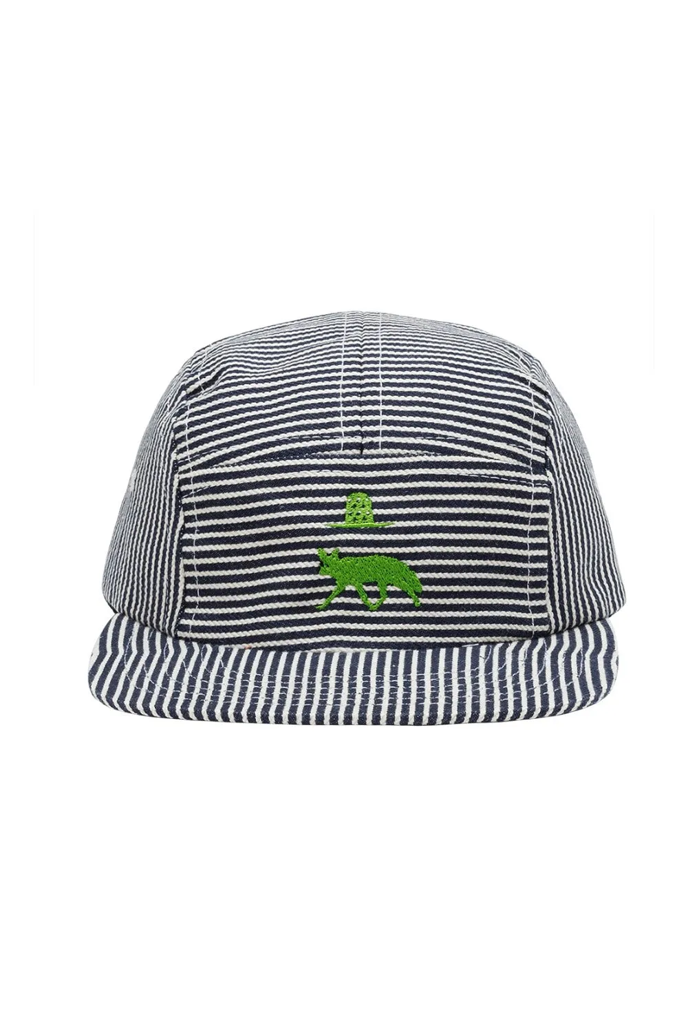 Coyote Hickory Stripe Cap sold by Jungmaven product image thumbnail 2