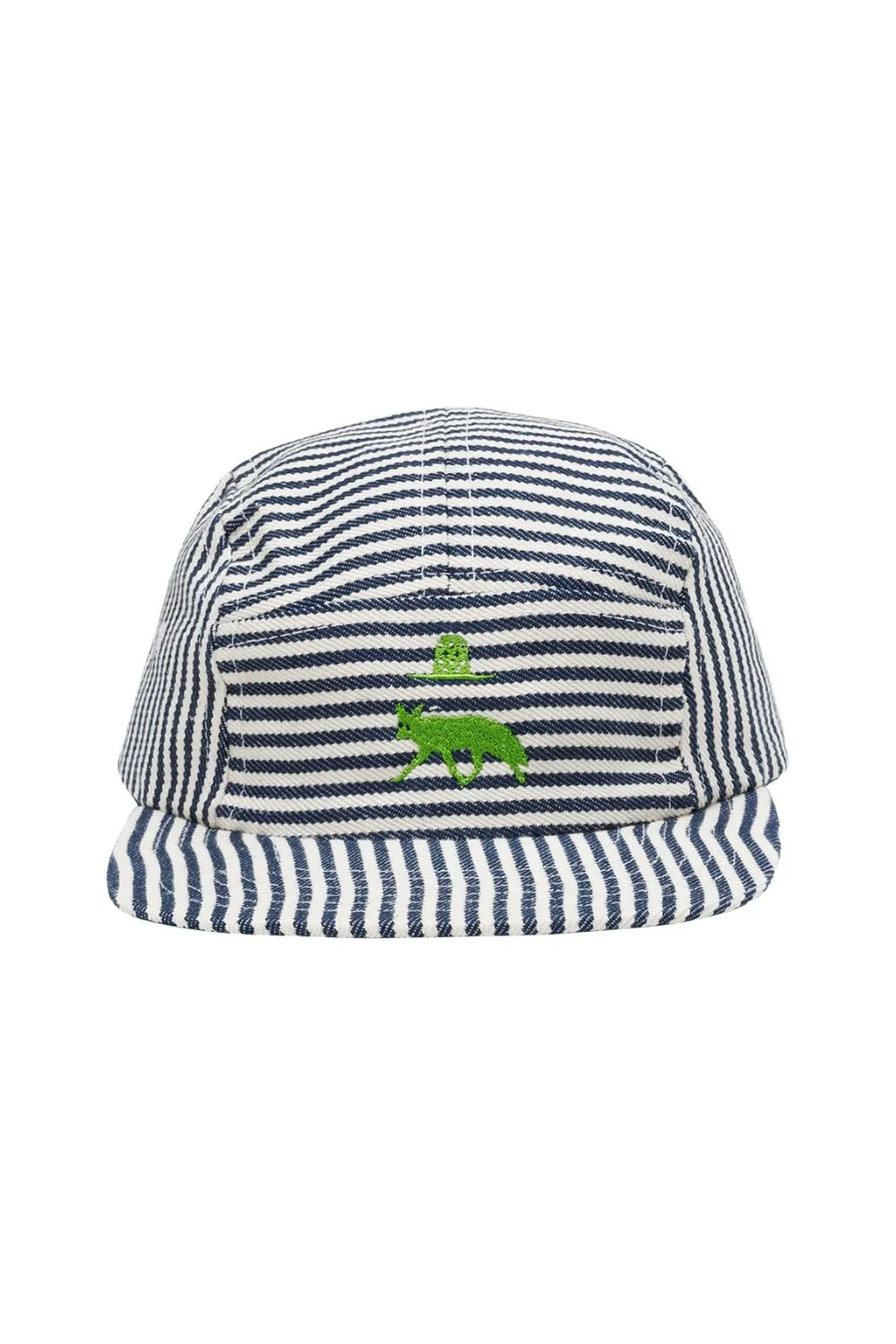 Coyote Hickory Stripe Cap sold by Jungmaven product image thumbnail 4