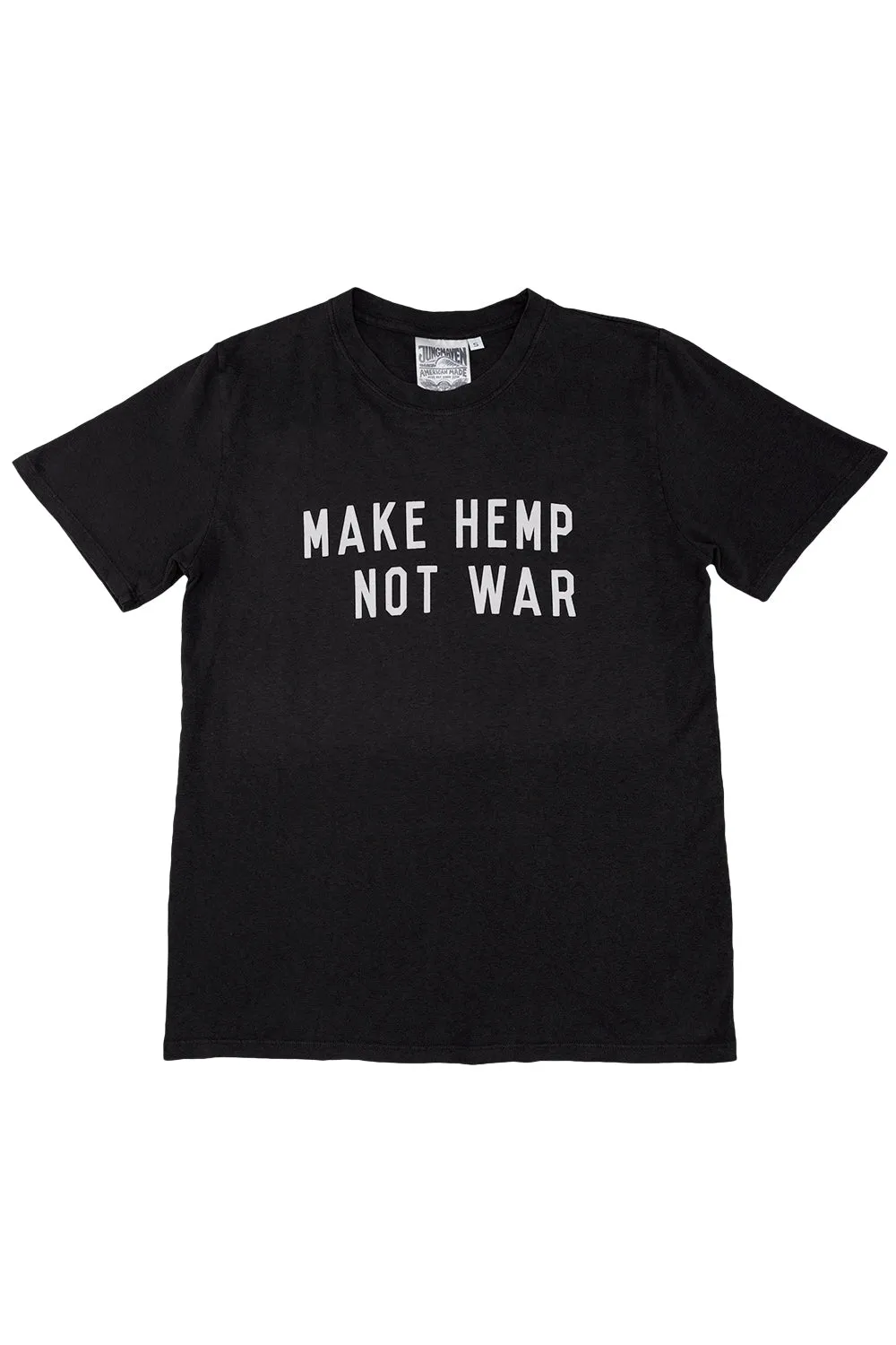Make Hemp Not War Jung Tee sold by Jungmaven