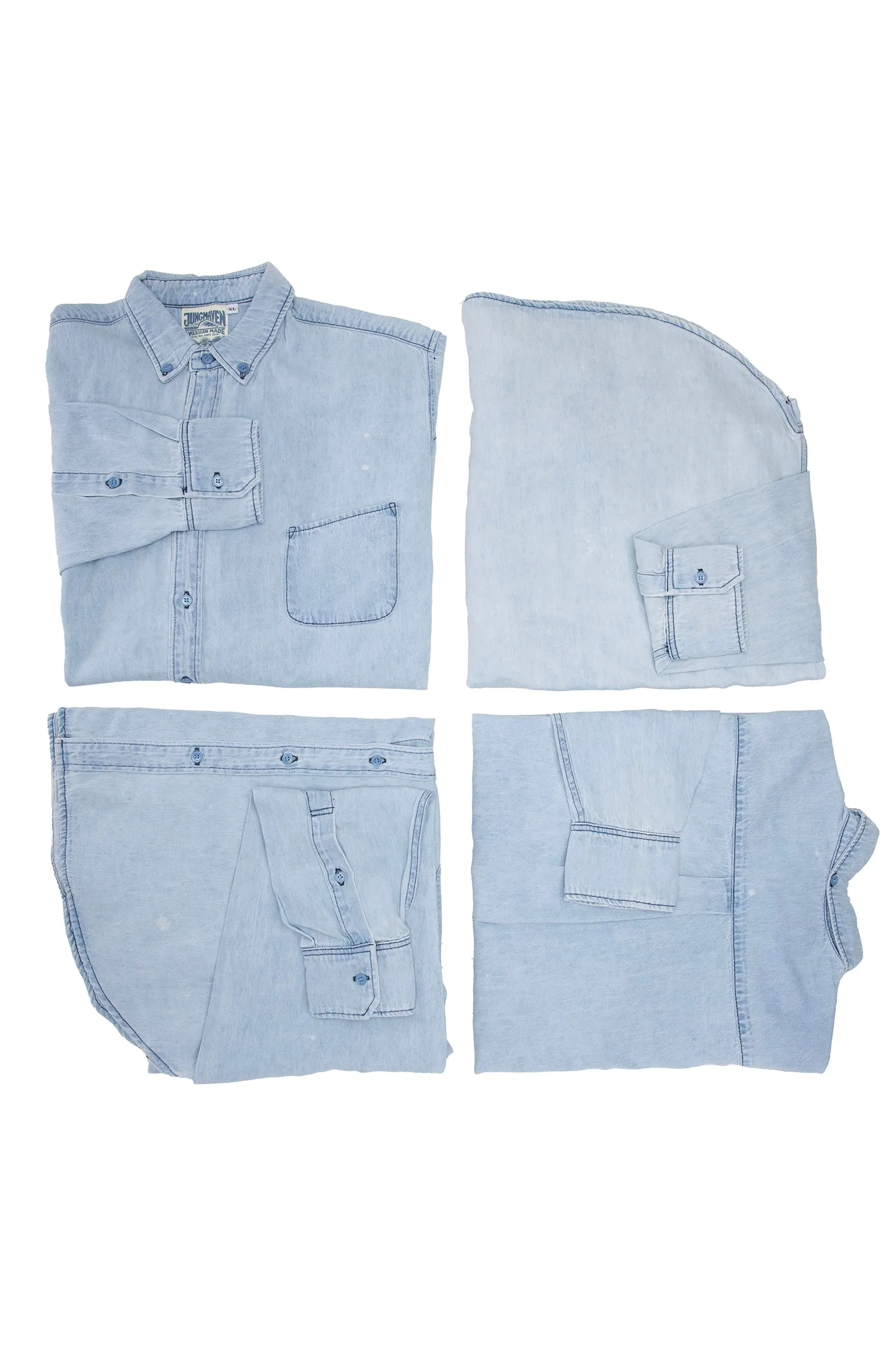Vintage Denim Catalina Button Down Shirt sold by Jungmaven product image thumbnail 4
